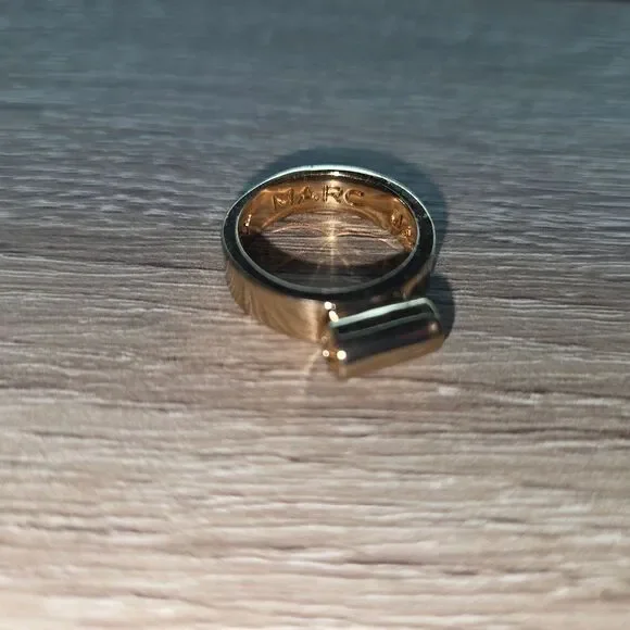 Marc by Marc Jacobs Gold Cylinder Accent Band - Picture 2 of 7